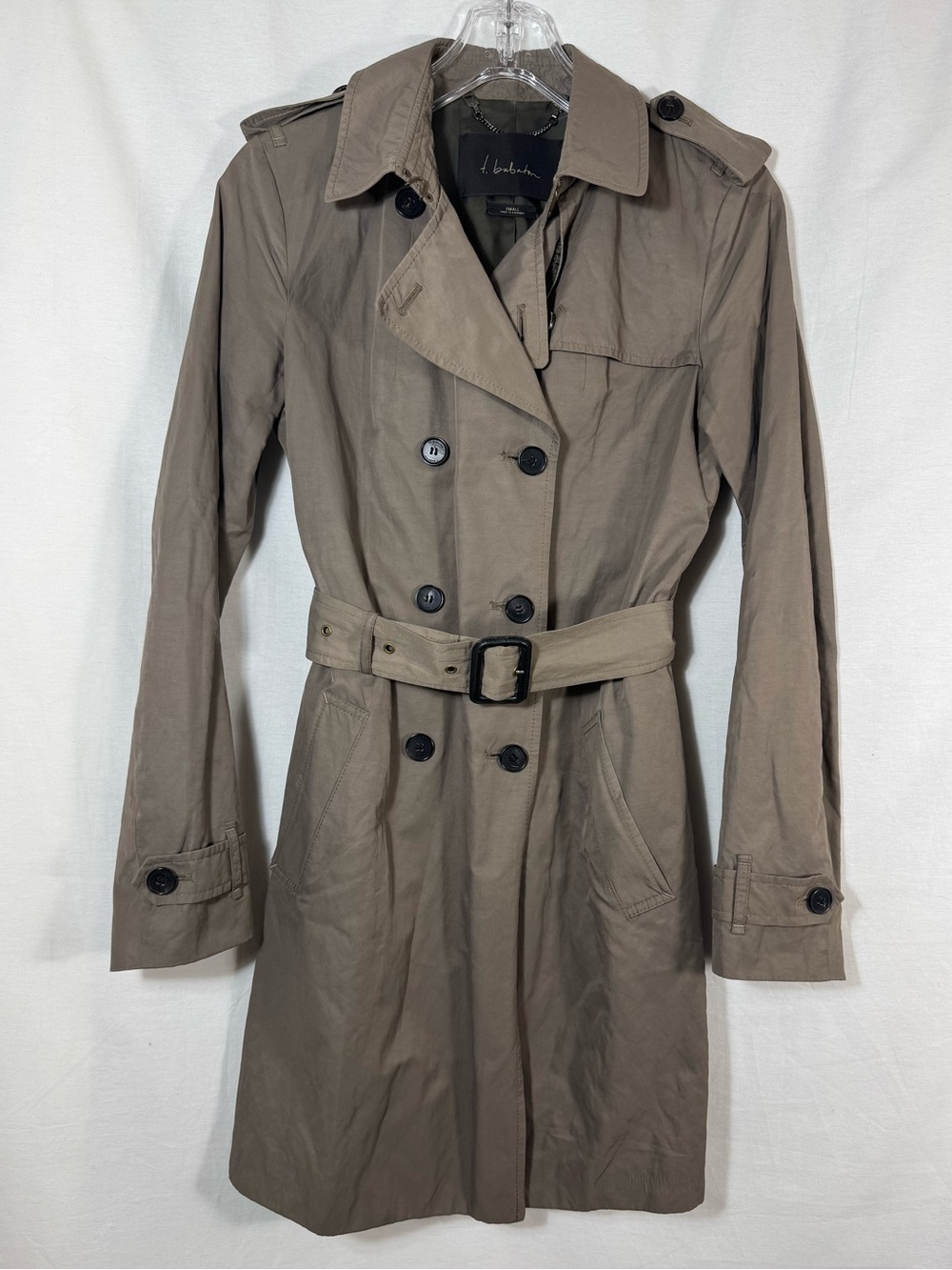 T. Babaton trenchcoat